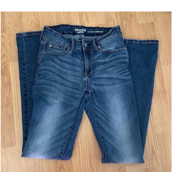 Levi's Denizen Blue Boot Cut Jeans - Picture 1 of 10